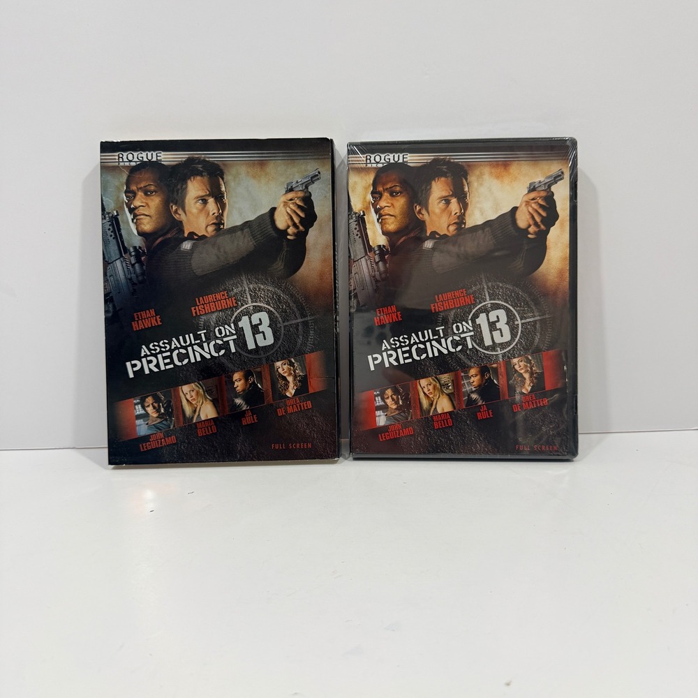 Rogue Pictures Assault on Precinct 13 DVD Black New Full Screen Action